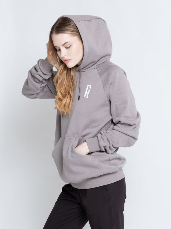 Hoodie - Model London, Grå