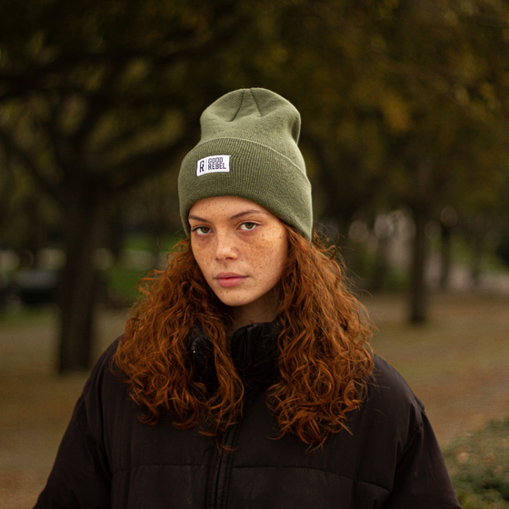 Strik hue / Beanie - Model New York, fv. Grå, sort eller grøn